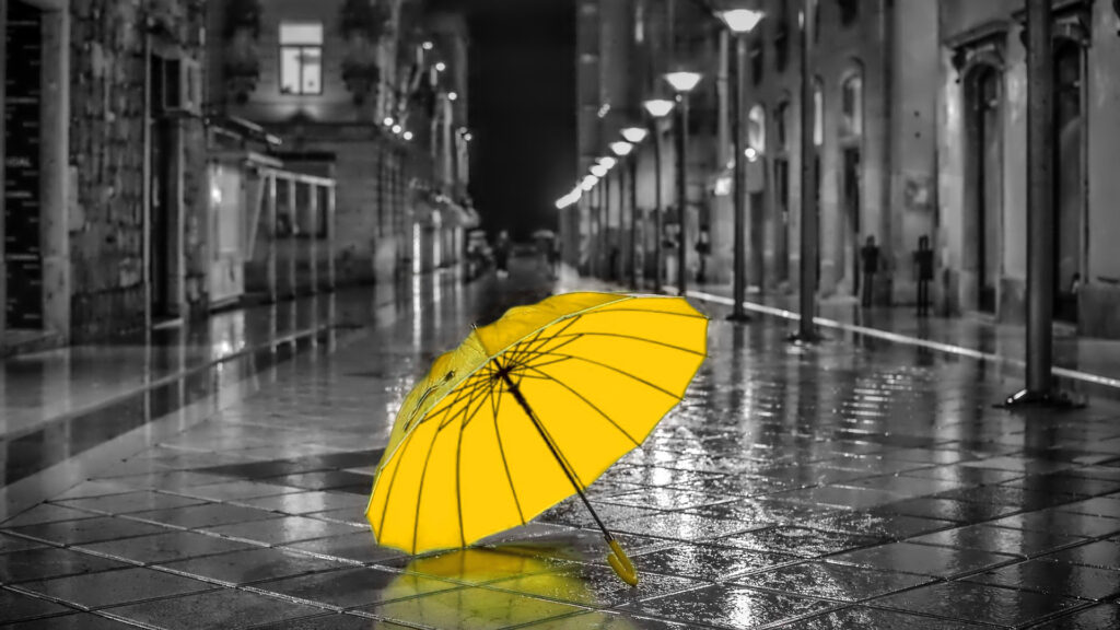 Yellow Umbrella of Lean Design